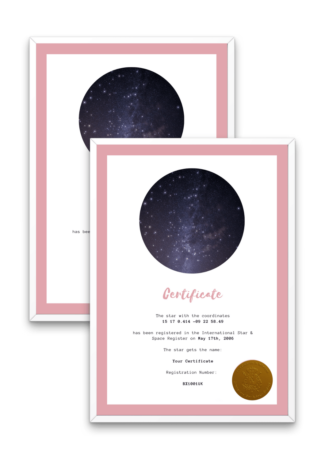 name a binary star system modern certificates light rose